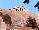 Парфенон (поднимаясь на Акрополь)